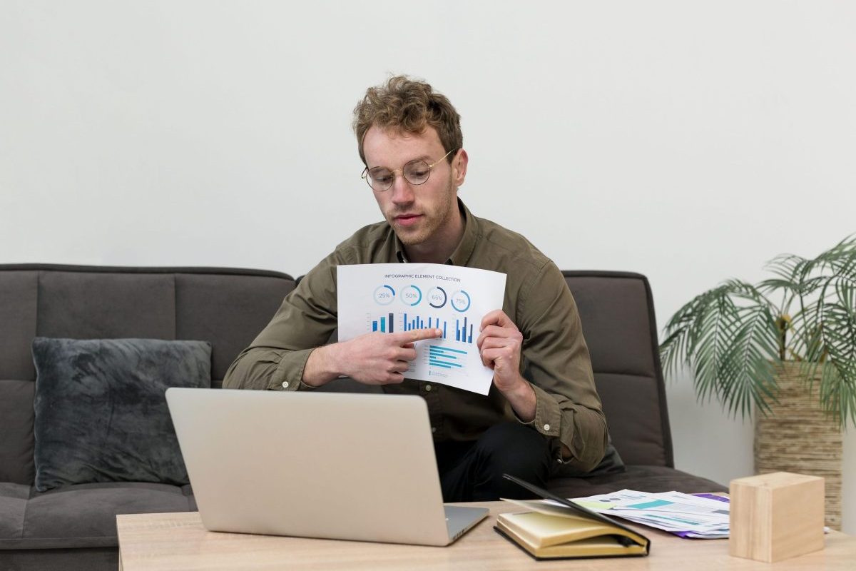 man-showing-some-infographics-video-call Social Media Analytics Mistakes to Avoid